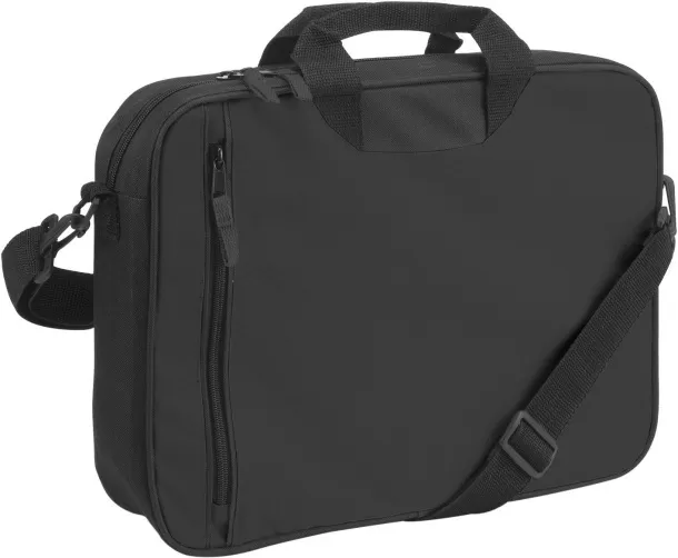 NICOLA polyester (600D) shoulder bag Crna