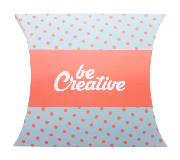 CreaBox Pillow Lock M Personalizirana kutija u obliku jastuka Bijela