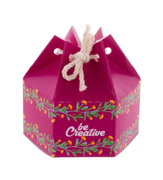 CreaBox HexaCord S hexagonal gift box Bijela