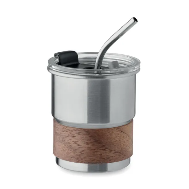 MATE Single wall tumbler 260 ml Matt Silver