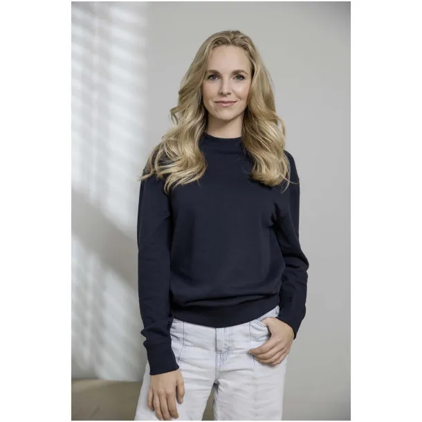 Jet unisex Aware™ recycled crewneck sweater - Elevate NXT Crna