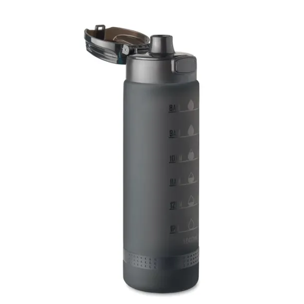 LEVEL Sports water bottle RPET 1L Black