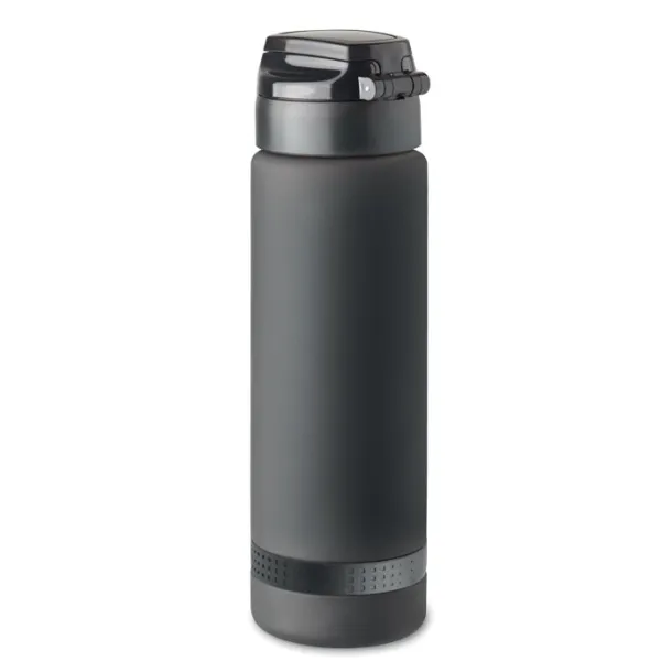 LEVEL Sports water bottle RPET 1L Black