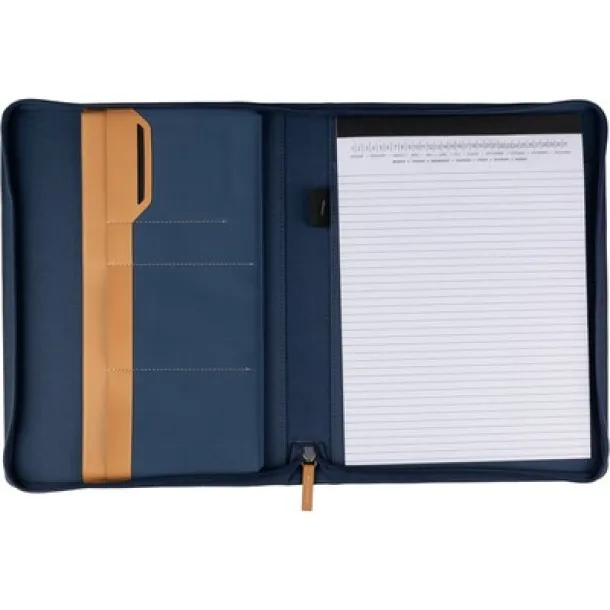  Conference folder approx. A4 RPET navy blue