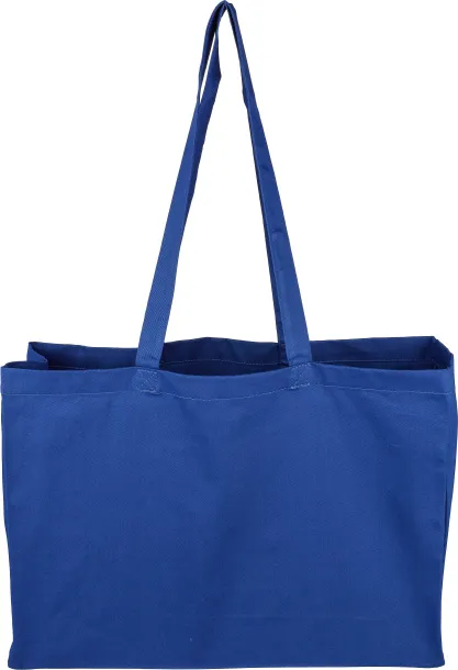 ISAAC Oeko-Tex cotton (220 gsm) shopping bag blue