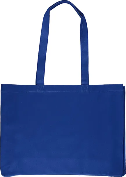 ISAAC Oeko-Tex cotton (220 gsm) shopping bag Plava