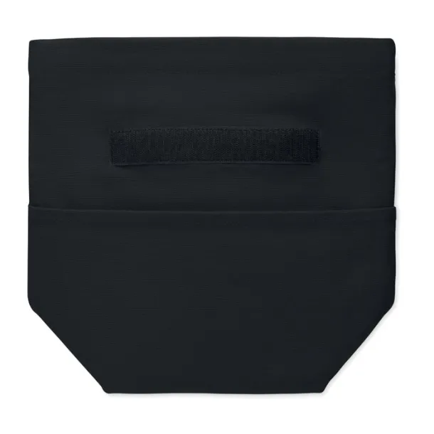 RECOBA COLOUR Recycled cotton cooler bag Black