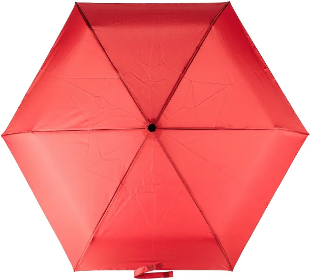 Cynthia rPET 190T umbrella Crvena