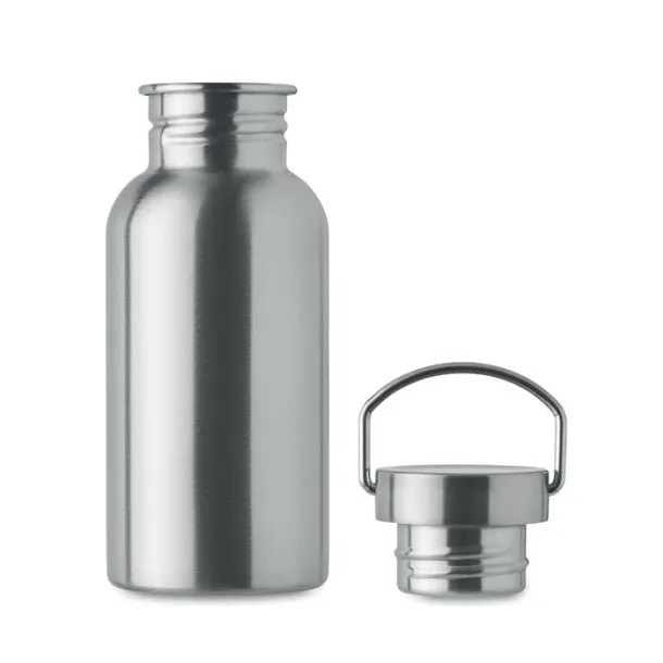 FLORENCE SING Single wall bottle 500 ml Matt Silver