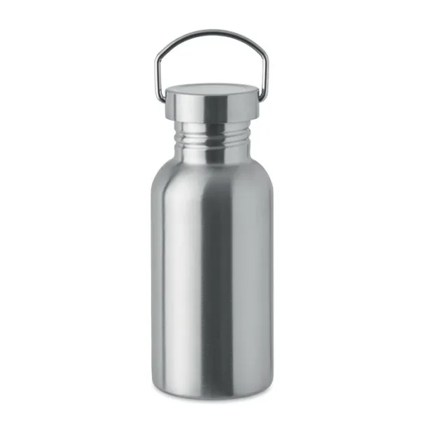 FLORENCE SING Single wall bottle 500 ml Matt Silver