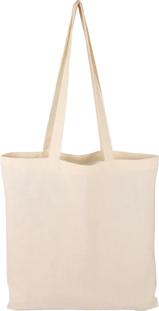 LEONARD Oeko-Tex cotton (140 gsm) shopping bag khaki