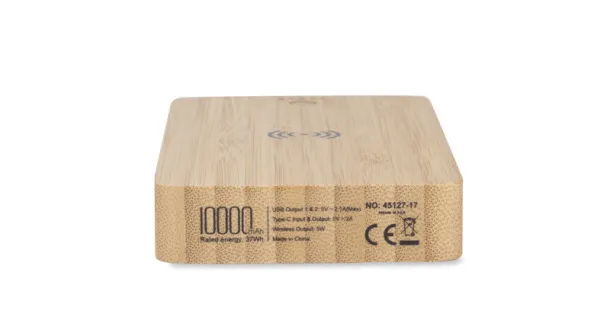 BORRA prijenosna baterija, 10 000 mAh Prirodna