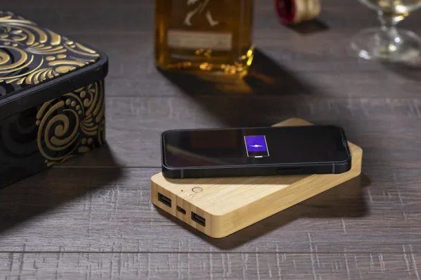 BORRA Power bank, 10000 mAh Prirodna