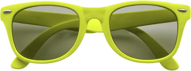 Kenzie PC and PVC sunglasses lime