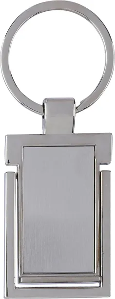 Colin Zinc alloy keychain silver