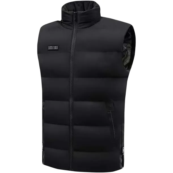 SCX.design G01 heated bodywarmer with power bank - SCX.design Solid black