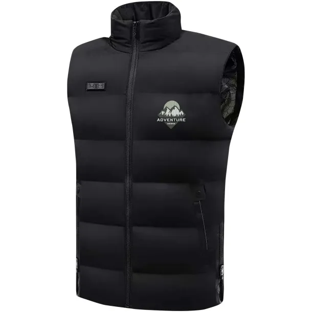 SCX.design G01 heated bodywarmer with power bank - SCX.design Solid black