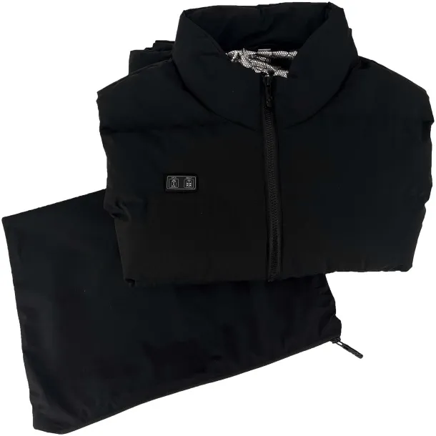 SCX.design G01 heated bodywarmer with power bank - SCX.design Solid black