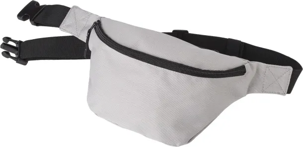 Leonardo Polyester (600D) waist bag  Siva