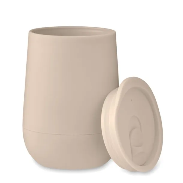 GO PP Double wall tumbler 300 ml Beige