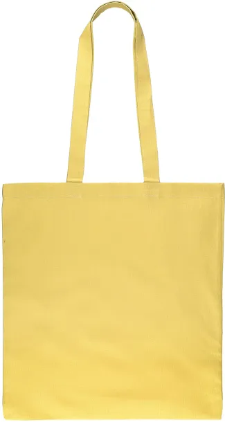 KENNETH Oeko-Tex cotton (140 gsm) shopping bag Žuta