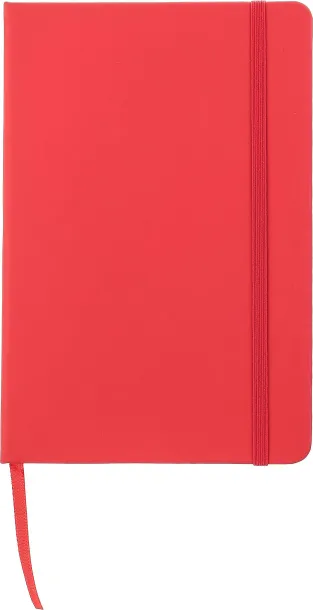 Bradley A5 PU notes red