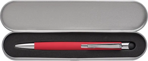 Thea Aluminium ballpen red