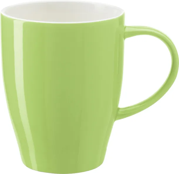  Porcelain mug Paula light green