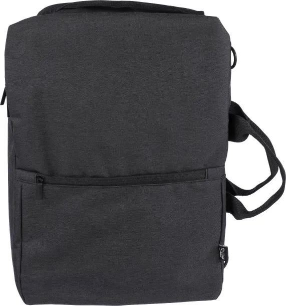 MALLORY rPET poliesterski (300D) ruksak, 15" Crna