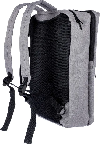 MALLORY rPET poliesterski (300D) ruksak, 15" light grey