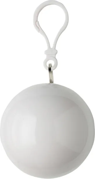 Pippa PVC poncho  Bijela