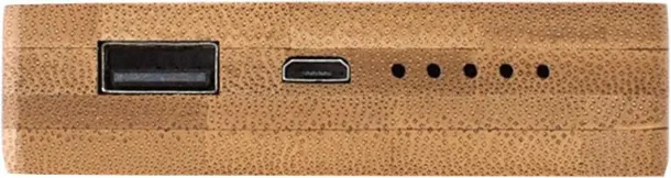 WALTER prijenosna baterija od bambusa, 6 000 mAh