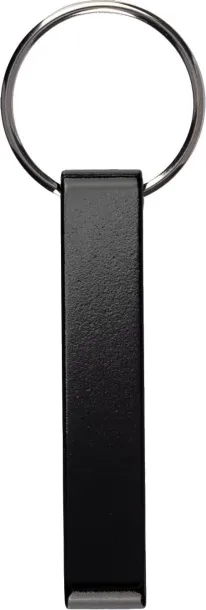 Anneliese Recycled aluminium key holder  Crna