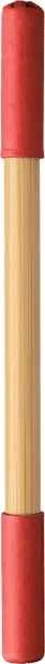 Wolfgang Bamboo endless pencil Crvena