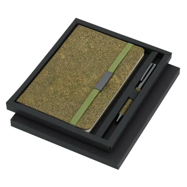  Gift set, notebook approx. A5, ball pen, gift box 45533C