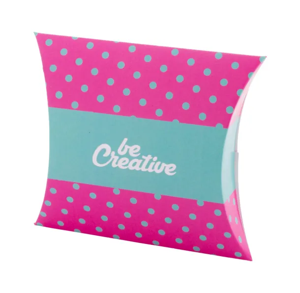 CreaBox Pillow Lock S Personalizirana kutija u obliku jastuka Bijela