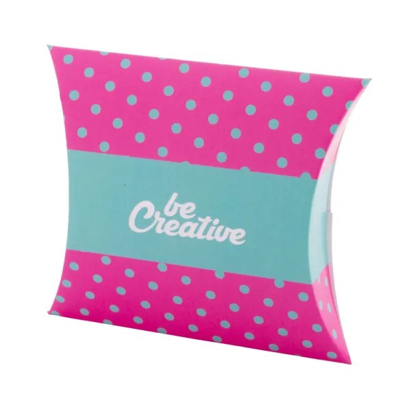 CreaBox Pillow Lock S Personalizirana kutija u obliku jastuka Bijela