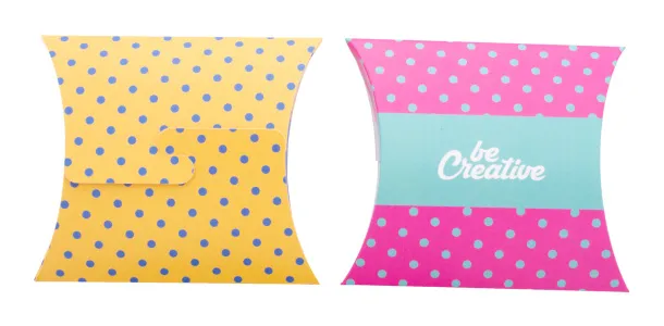 CreaBox Pillow Lock S Personalizirana kutija u obliku jastuka Bijela