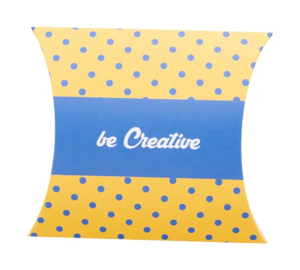 CreaBox Pillow Lock S Personalizirana kutija u obliku jastuka Bijela
