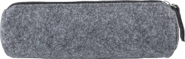 SAMANTHA rPET felt pencil case grey