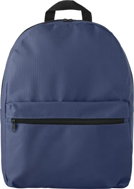 Dave Polyester (600D) backpack  blue