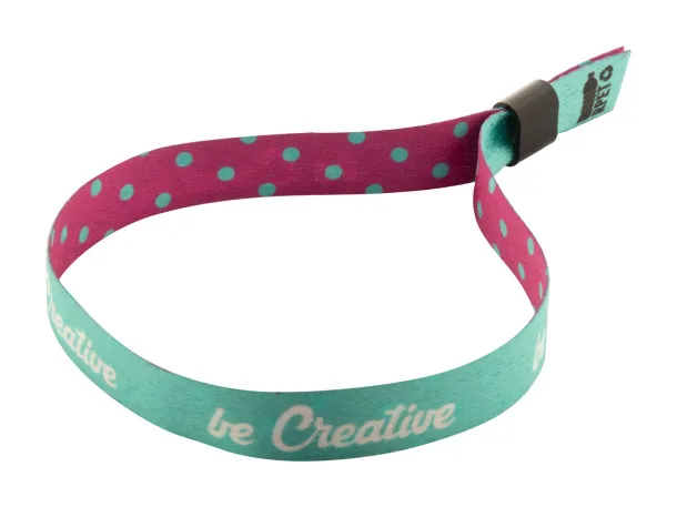SuboWrist RPET custom festival bracelet Black White