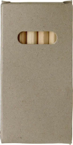  set drvenih bojica GIGI Siva