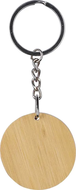 Gene Bamboo keychain Crna