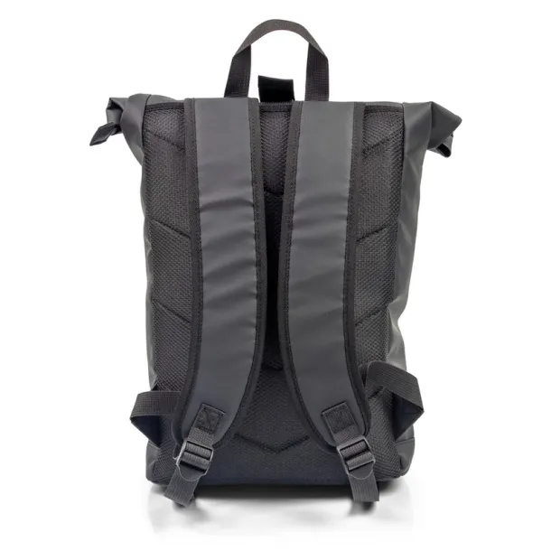Koda Water resistant rolltop backpack Crna