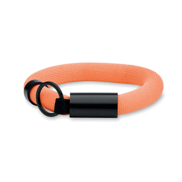 POLLY Floating wristband key ring Orange