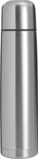  Stainless steel double walled flask Quentin silver