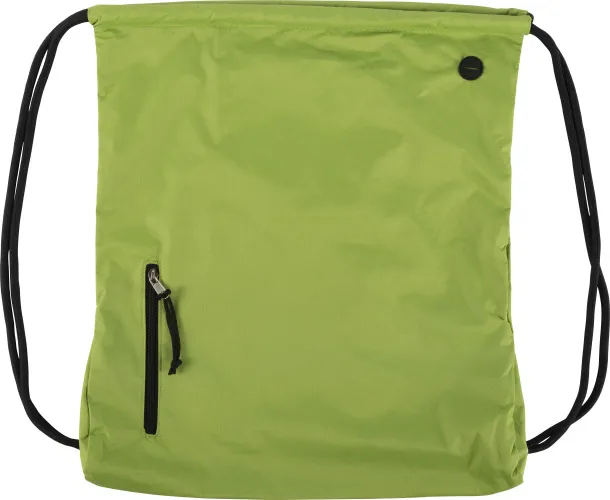 Elise Pongee (190T) drawstring backpack