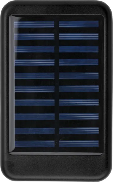 Drew Aluminijska solarna prijenosna baterija, 4.000 mAh black