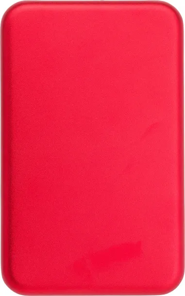 Drew Aluminijska solarna prijenosna baterija, 4.000 mAh red